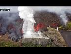 بركان كومبر فيجا يدمر مئات المنازل في جزيرة بالما الإسبانية