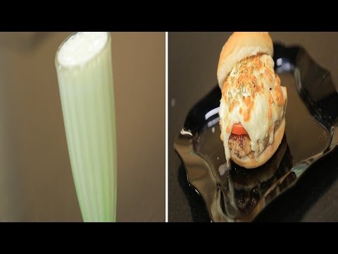 شاهد طريقة عمل سندوتش بيتزا برغر