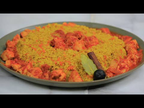 بالفيديو بعد طلبات كثيرة وبطريقة شهية إليك طريقة عمل كبسة دجاج