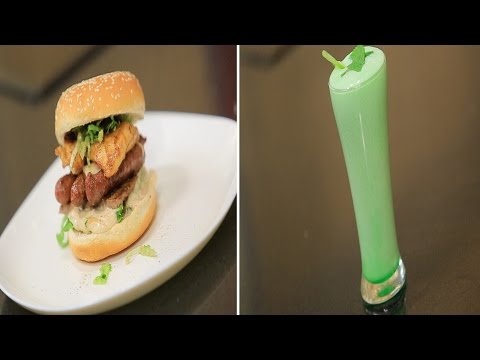 بالفيديو سندوتش ميكس جريل بدبس الرمان وعصير ليمون باللبن والنعناع