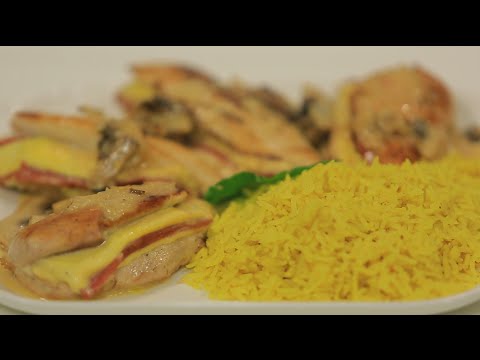 فيديو طريقة عمل دجاج كوردن بلو بالصوص الأبيض