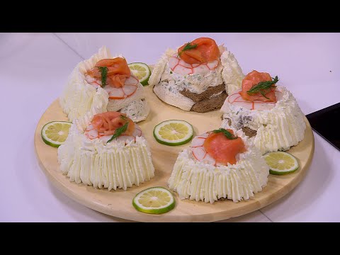 طريقة عمل قوالب السلامون