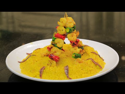 بالفيديو تعلمي عمل شيش الجمبري