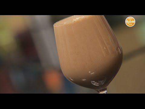 طريقة عمل سموذي الكنافة بالشيكولاتة