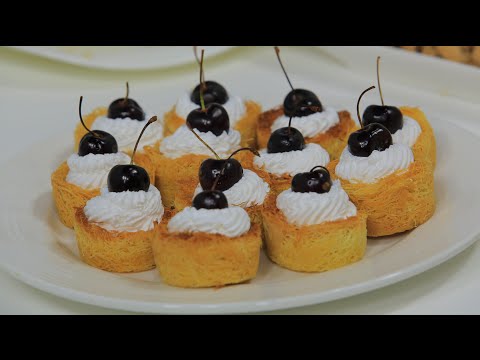 بالفيديو كب كنافة