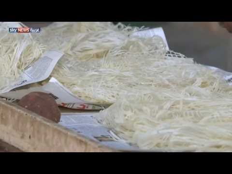 شاهد رمضان في مصر والإقبال على الكنافة