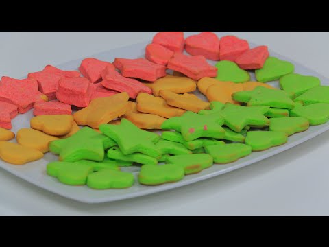 شاهد طريقة عمل بسكويت ملون