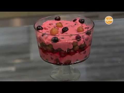 طريقة عمل تورتة زلابية بالكريز