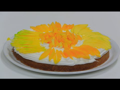 طريقة عمل كنافة بالمانجو