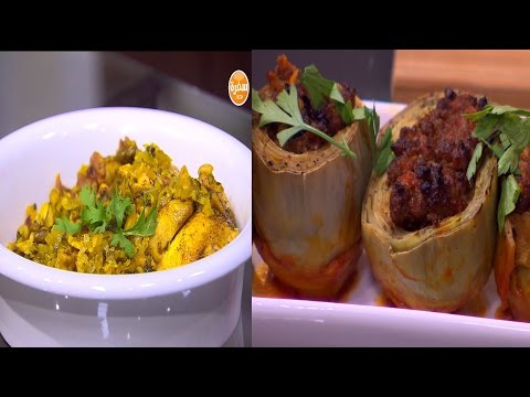 شاهد خرشوف محشي ودجاج بالزعفران