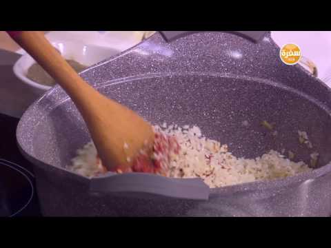 طريقة عمل أرز بالجمبري