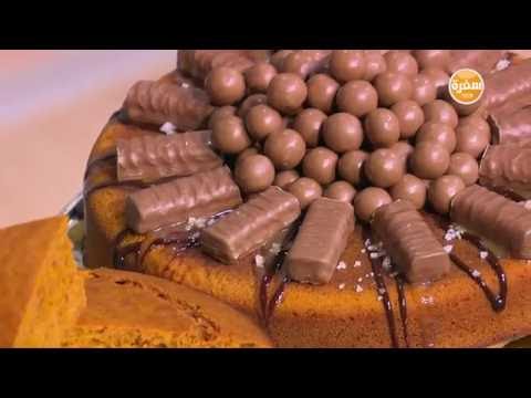 طريقة عمل كيكة الكراميل