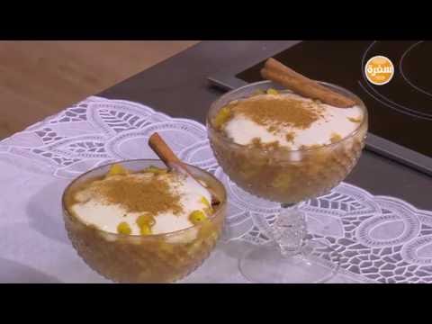 بالفيديو طريقة بسيطة من أجل عمل حلو التفاح دايت