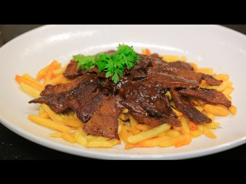 بالفيديو  طريقة عمل لحم بالباربكيو