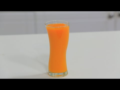 بالفيديو  طريقة عمل عصير مانجو بالجزر مع الشيف نجلاء الشرشابي