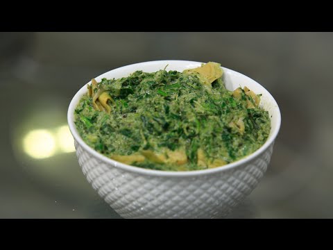 بالفيديو غموس سبانخ بالخرشوف