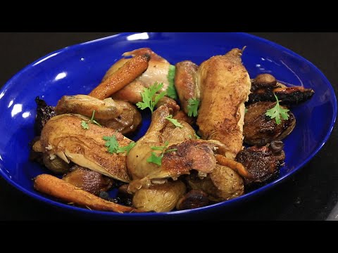 بالفيديو طريقة عمل دجاج مشوي