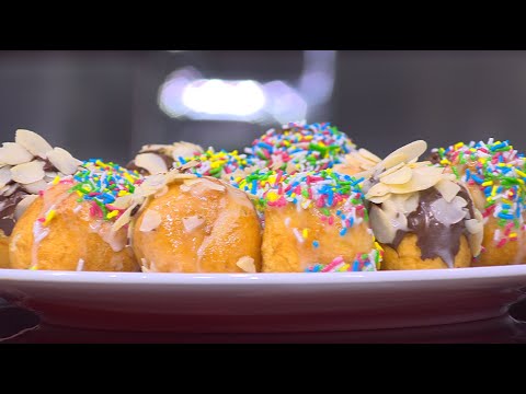 شاهد طريقة عمل كرات الدوتنس