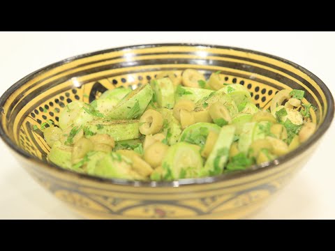 طريقة عمل سلطة كوسة