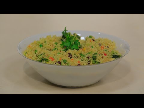 طريقة عمل ارز بسمتي بالخضار