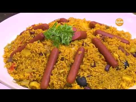 طريقة عمل كبسة بالسوسيس والفاصوليا