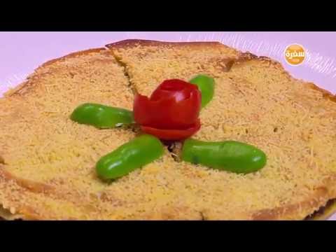 طريقة عمل رقاق بالسجق واللحمة