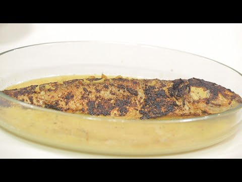 طريقة عمل سمك بوري بالفرن