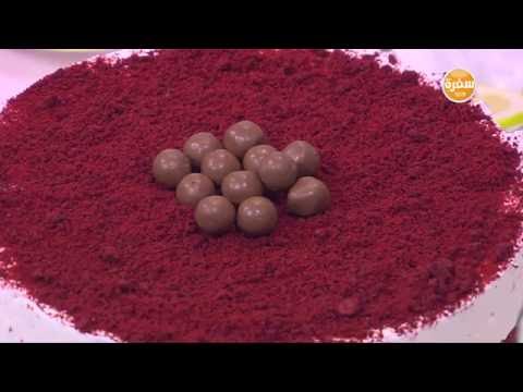 بالفيديوطريقة عمل تشيز كيك ريد فيلفيت