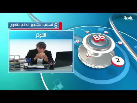 بالفيديو  6 أسباب تتسبب في الشعور الدائم بالجوع