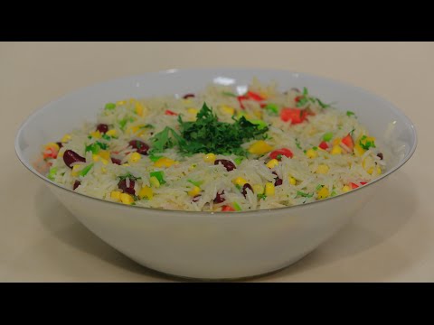 طريقة عمل سلطة أرز