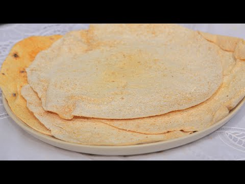 بالفيديو تعلمي عمل خبز الصاج الأسمر