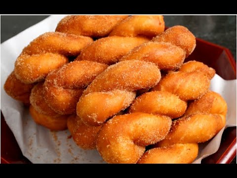 بالفيديو طريقة عمل ومقادير أصابع الدوناتس الملفوفة