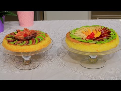 بالفيديو طريقة عمل ومقادير كيكة بدون غلوتن و لبن