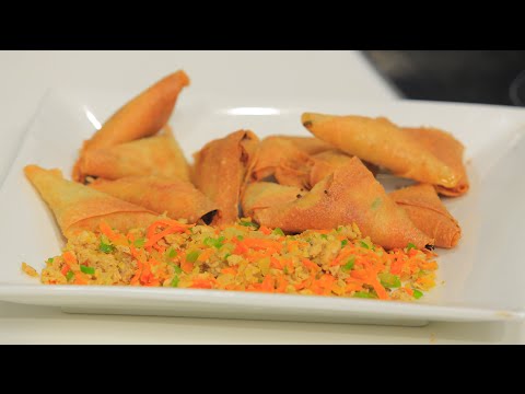 طريقة عمل سمبوسك فراخ