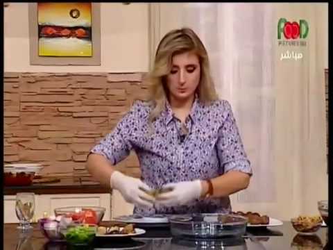 طريقة عمل صرر الباذنجان بكرات اللحم