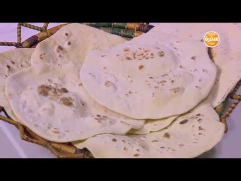 بالفيديو طريقة عمل خبز باللبن