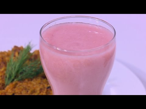 بالفيديو طريقة عمل ومقادير عصير رمان بالجوافة