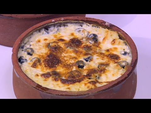 طريقة عمل ارز معمر بالجبنة والزيتون