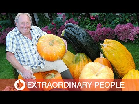 بريطانى يزرع محاصيل عملاقة لإطعام عائلته