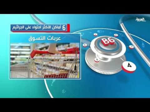 6 أماكن الأكثر احتواءً على الجراثيم