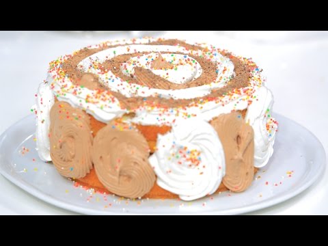 طريقة عمل كيكة اسفنجية