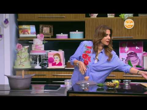 بالفيديو طريقة عمل ومقادير طاجن فريك بالكبد والقوانص