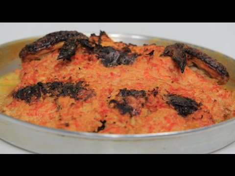 بالفيديو طريقة عمل ومقادير دجاج مشوي في الفرن