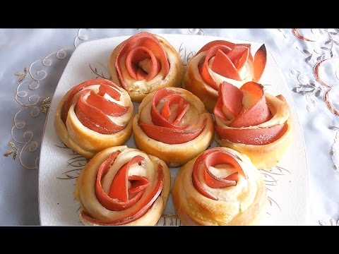 طريقة عمل  فطائر الورد