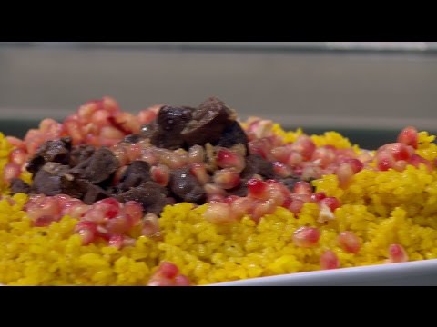 بالفيديو تعرف على طريقة عمل كبدة بفاكهة الرمان اللذيذة