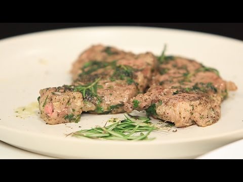 شاهد طريقة عمل لحم ستيك بالزبدة