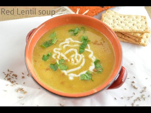 بالفيديو طريقة عمل شوربة العدس الأصفر مع حلول فصل الشتاء