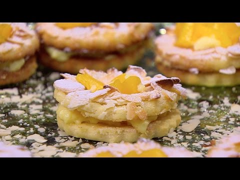 شاهد طريقة عمل سابليه اللوز والخوخ