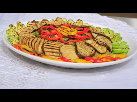 شاهد طريقة عمل مقلوبة الفريك بالخضار المشوي