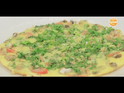 شاهد إعداد العجة بأسلوب مميز